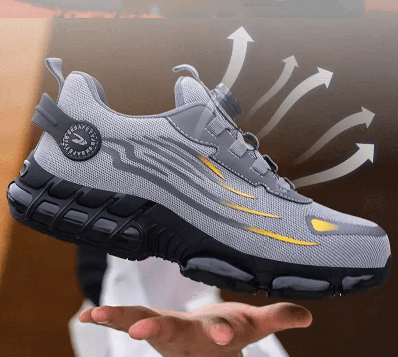 Chaussures de sécurité orthopédiques pour homme - légères et antidérapantes