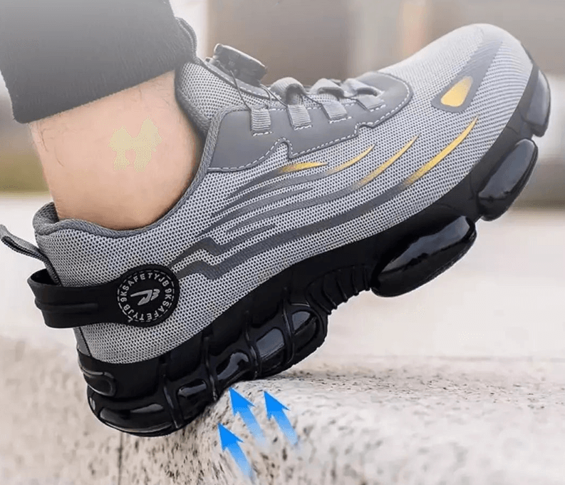 Chaussures de sécurité orthopédiques pour homme - légères et antidérapantes