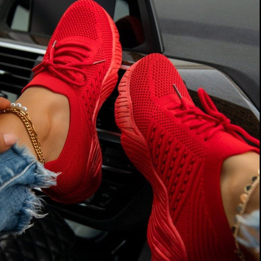 Chaussures de sport orthopédiques en maille pour femme