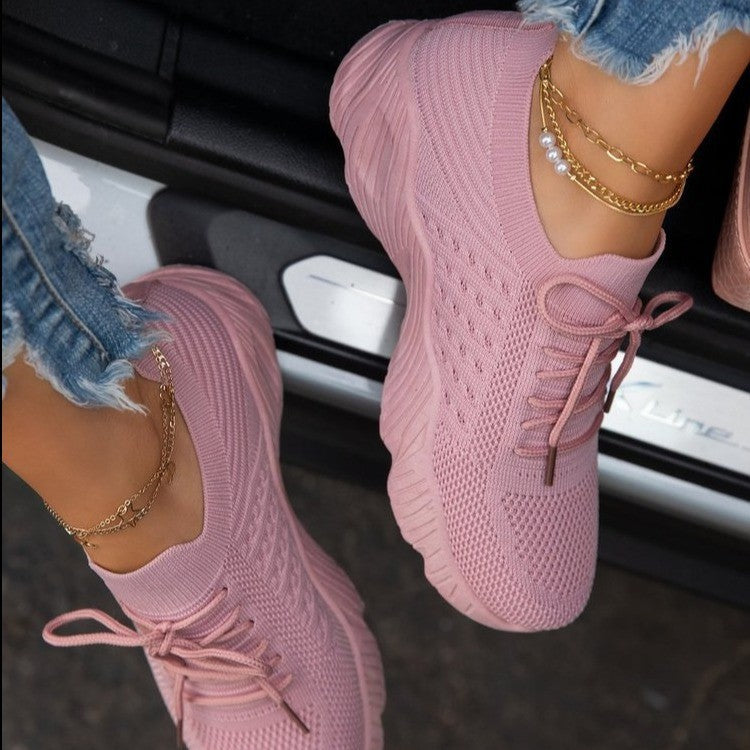 Chaussures de sport orthopédiques en maille pour femme