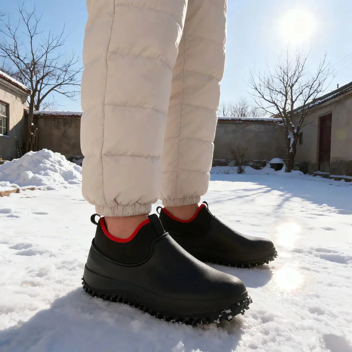 Chaussures de travail imperméables et confortables pour une adhérence sûre