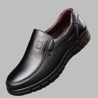 Chaussures décontractées en cuir véritable pour homme