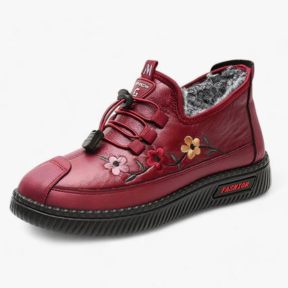 Chaussures femme à imprimé fleuri