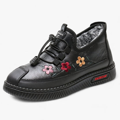Chaussures femme à imprimé fleuri