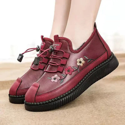 Chaussures femme à imprimé fleuri