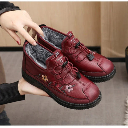 Chaussures femme à imprimé fleuri
