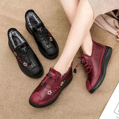 Chaussures femme à imprimé fleuri