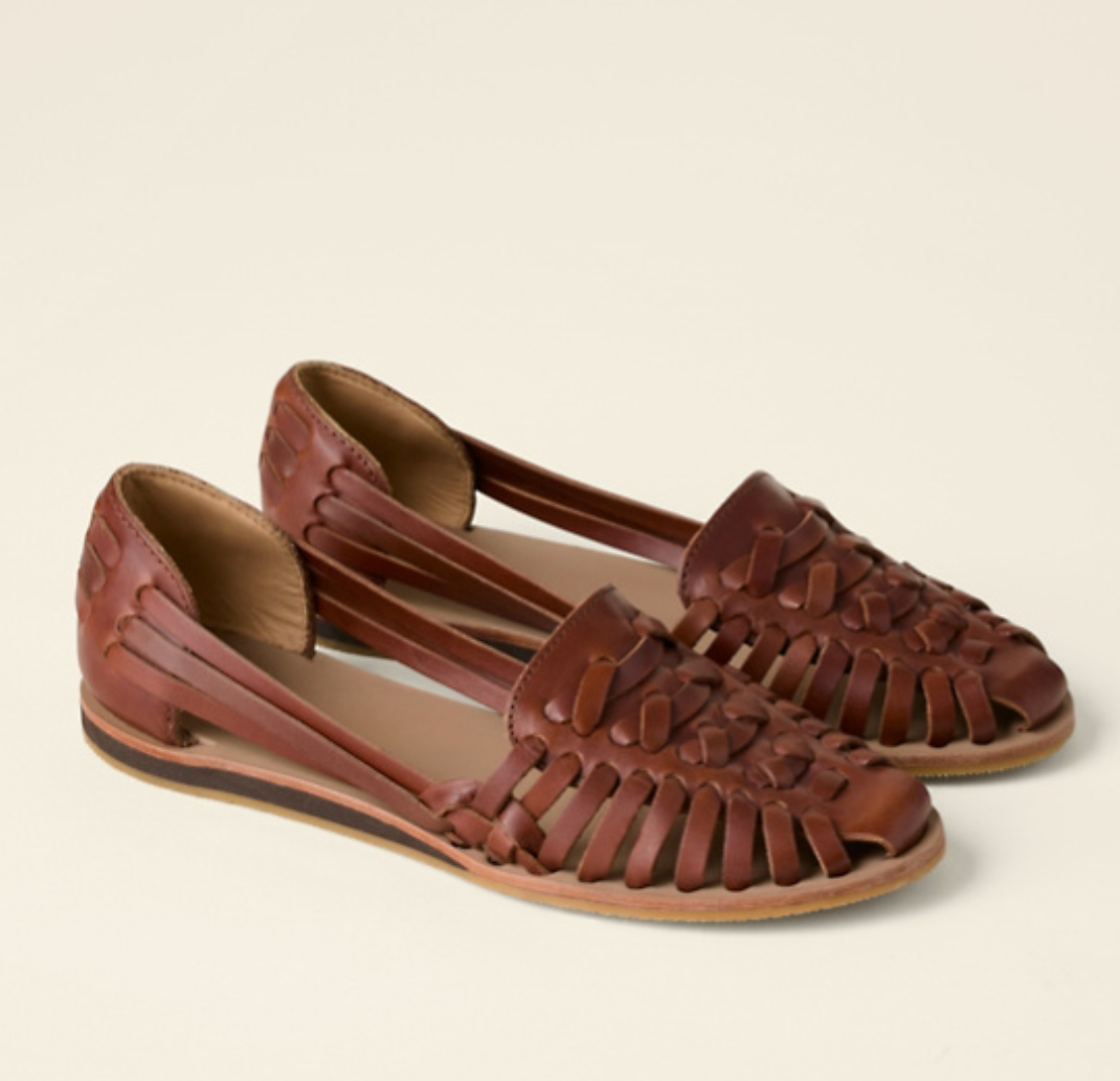 Chaussures femme – mocassins tressés