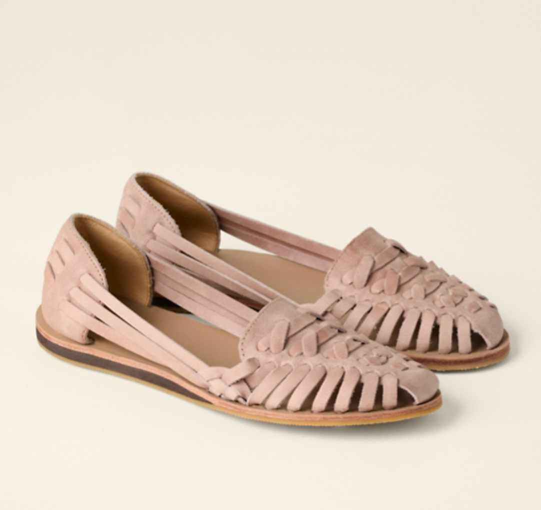 Chaussures femme – mocassins tressés