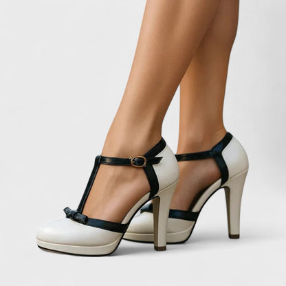 Chaussures femme orthopédiques à bride en T