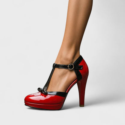 Chaussures femme orthopédiques à bride en T