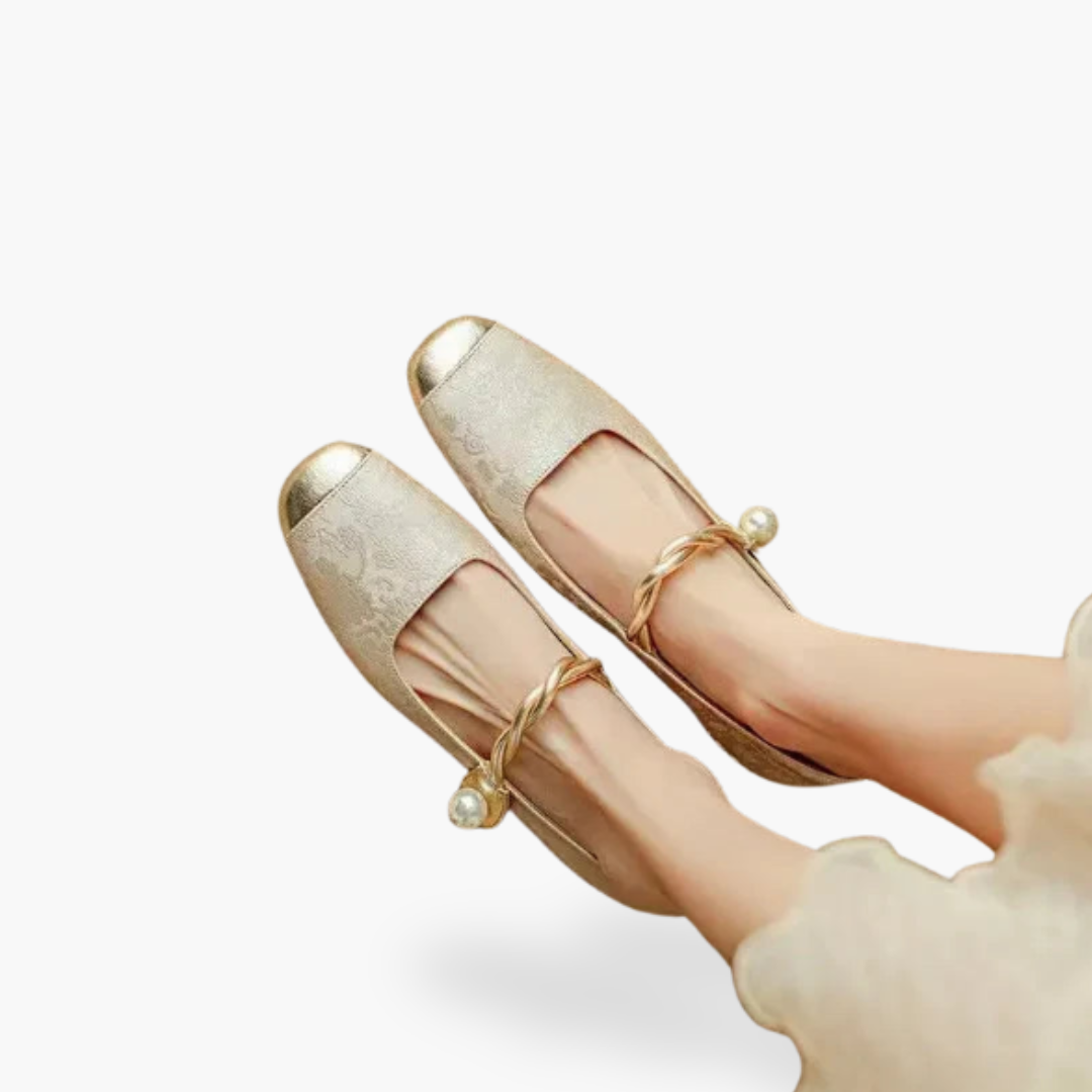 Chaussures Mary Jane pour femme à bout carré et petit talon