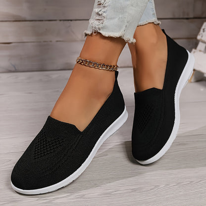Chaussures orthopédiques à enfiler femme - noir