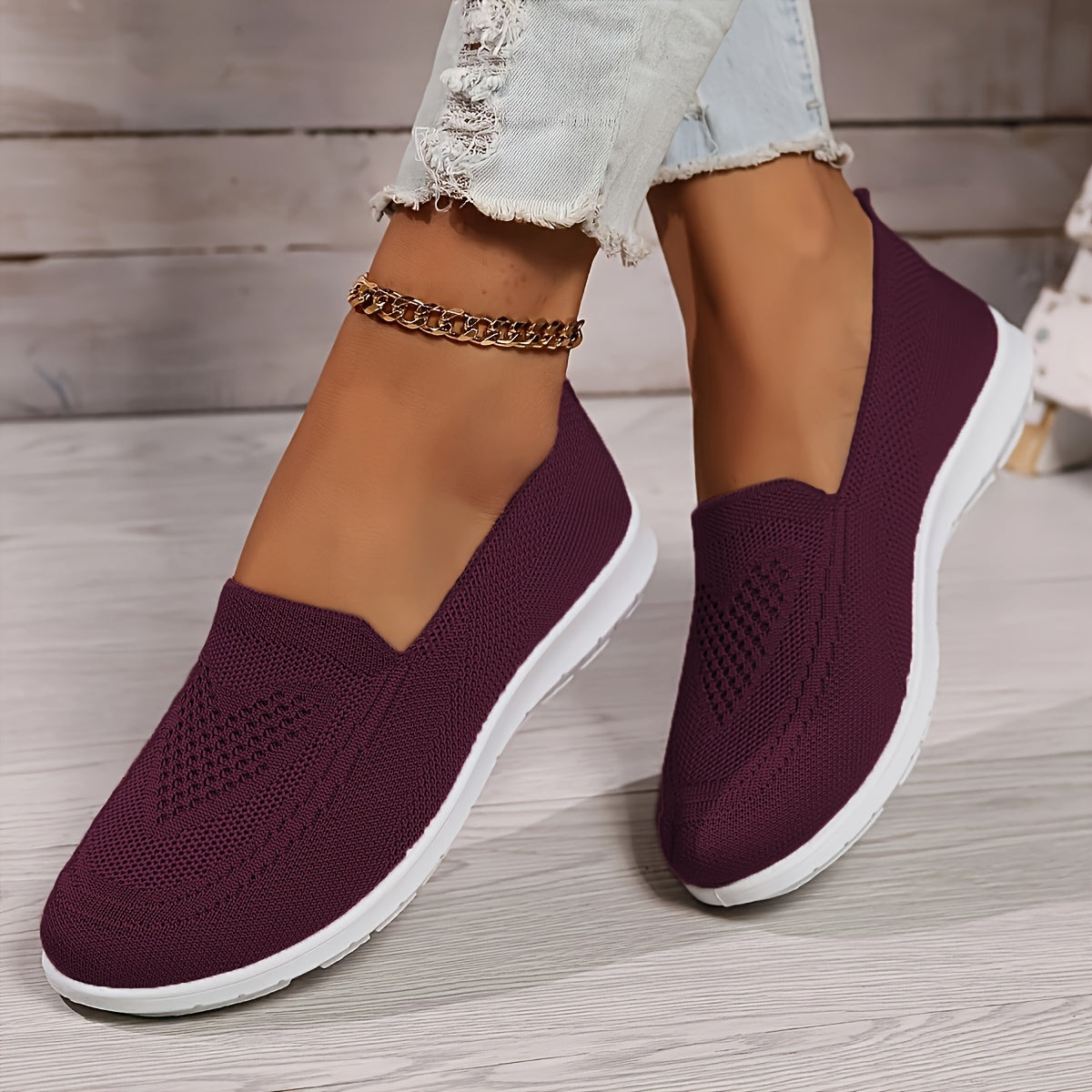 Chaussures orthopédiques à enfiler femme - noir