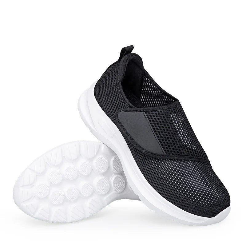 Chaussures orthopédiques aérées pour pieds gonflés