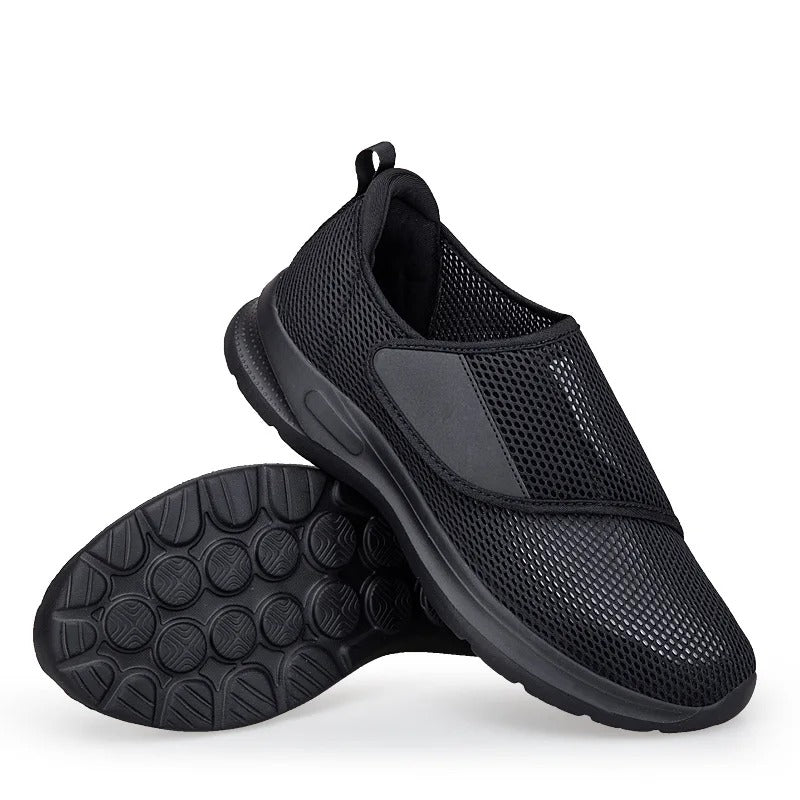 Chaussures orthopédiques aérées pour pieds gonflés