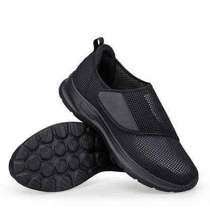 Chaussures orthopédiques aérées pour pieds gonflés