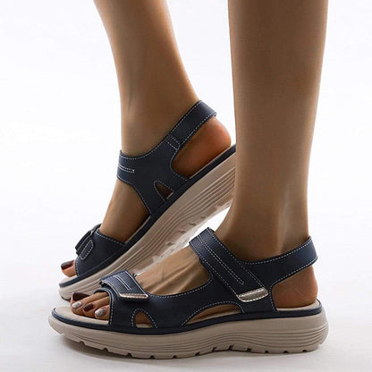 Chaussures orthopédiques pour femme à brides réglables