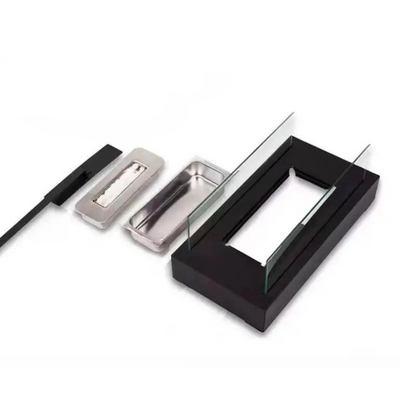 Cheminée de table au bioéthanol, design moderne