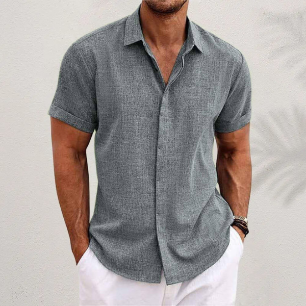 Chemise à manches courtes pour homme