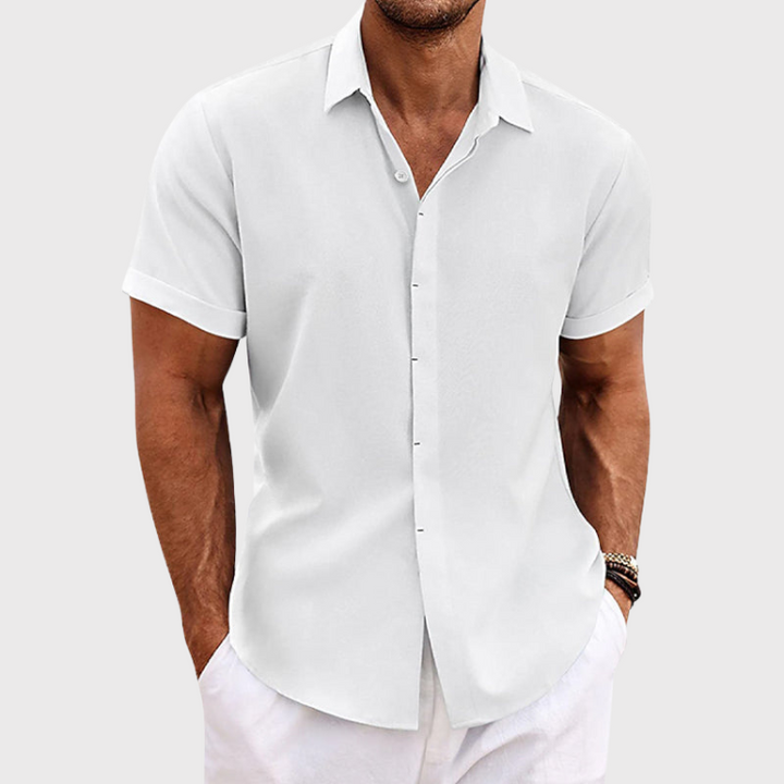 Chemise à manches courtes pour homme