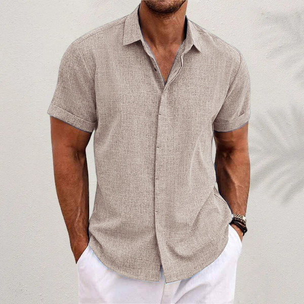 Chemise à manches courtes pour homme