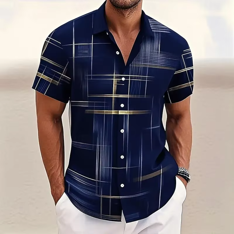 Chemise boutonnée pour homme
