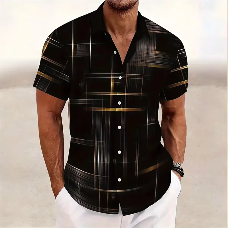 Chemise boutonnée pour homme