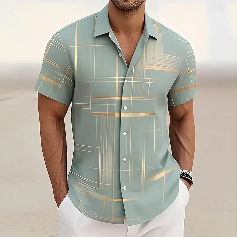 Chemise boutonnée pour homme