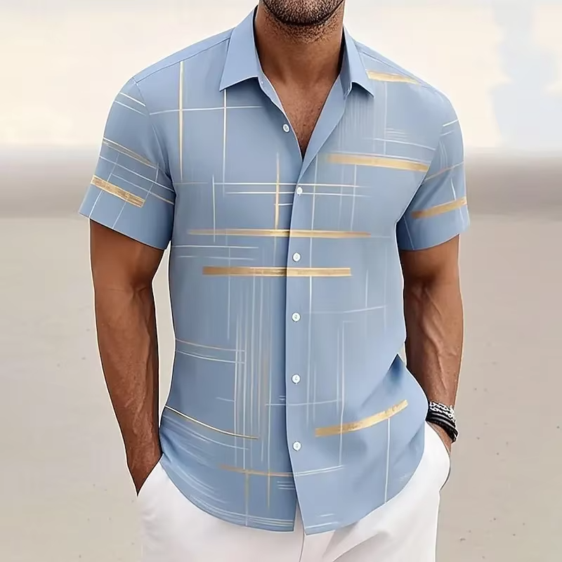 Chemise boutonnée pour homme