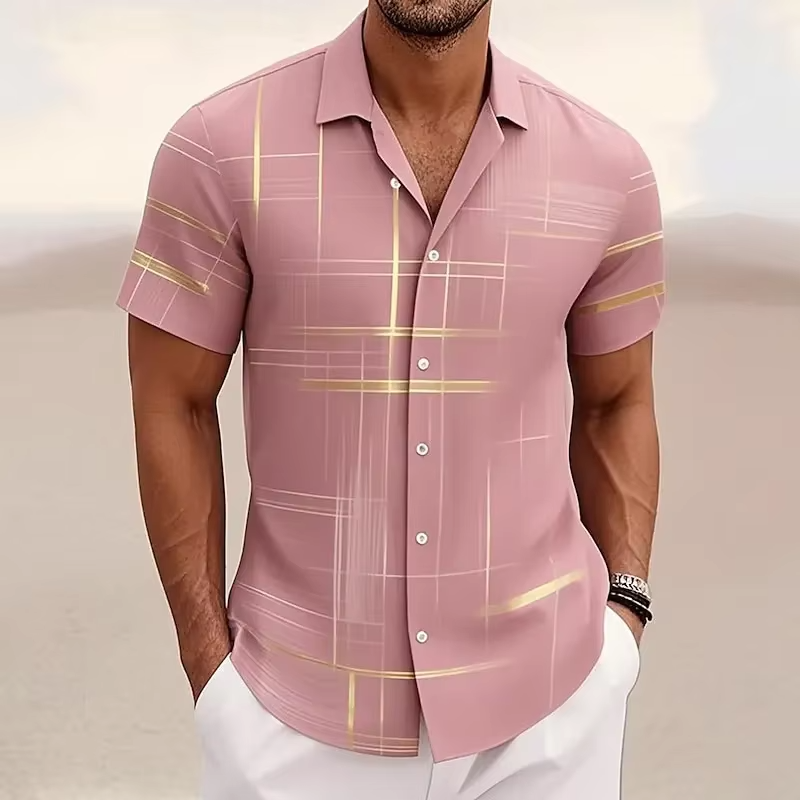 Chemise boutonnée pour homme