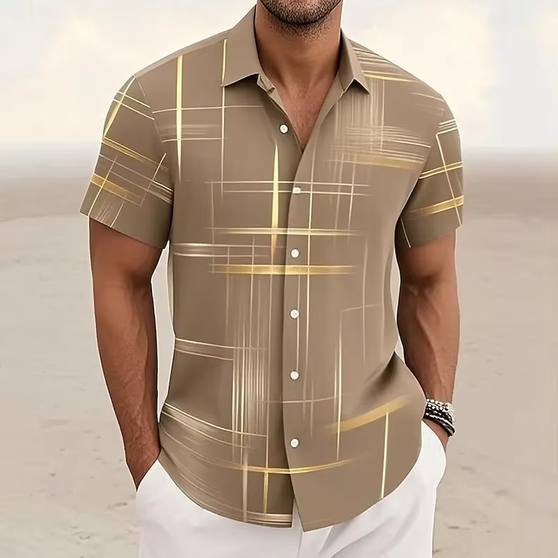 Chemise boutonnée pour homme