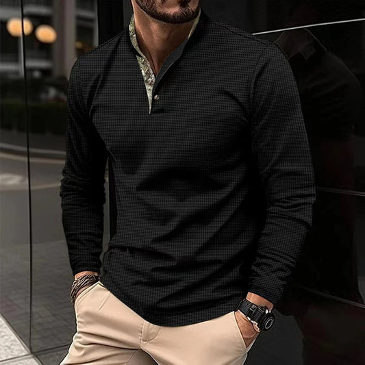 Chemise décontractée coupe slim pour homme