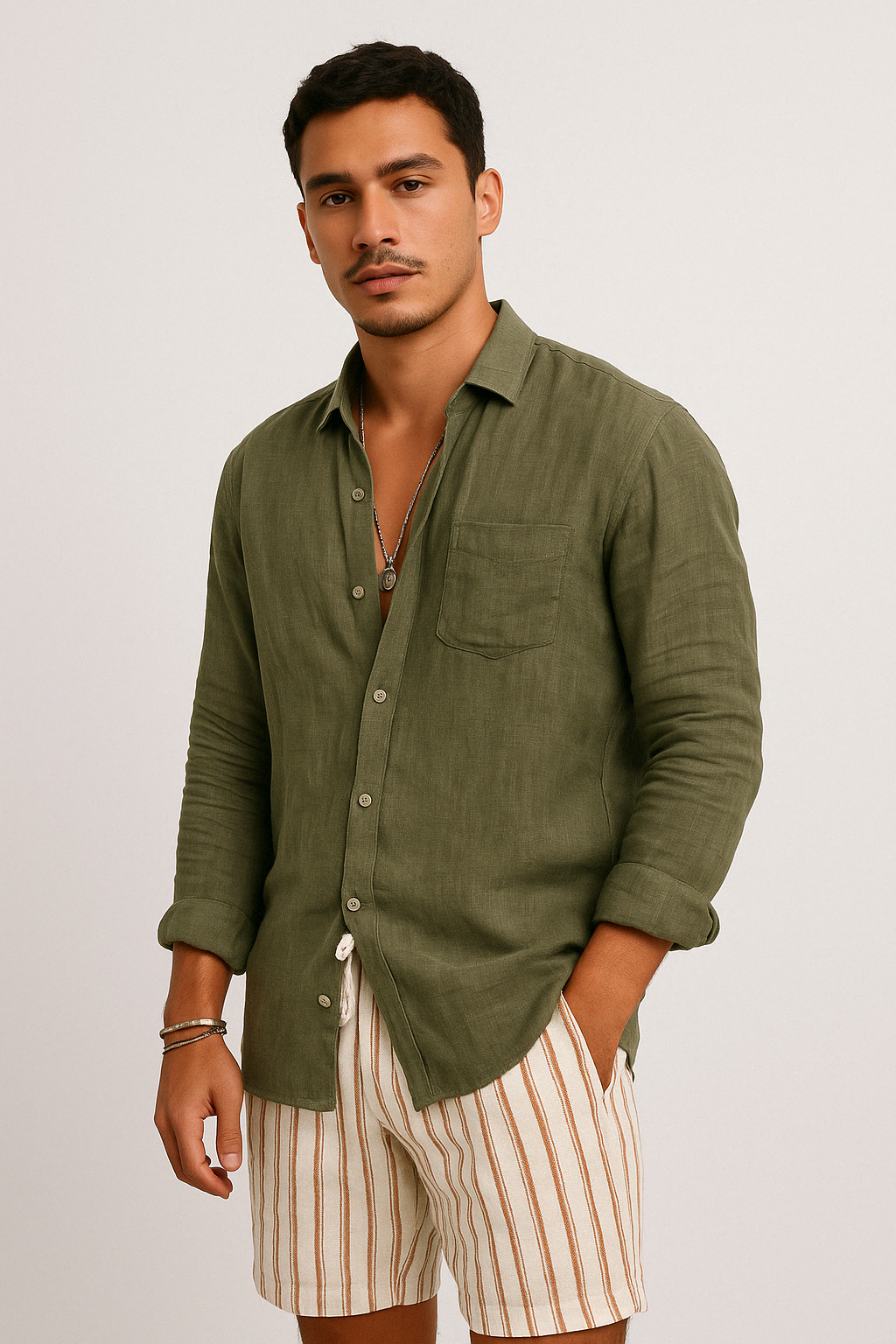 Chemise décontractée élégante pour homme