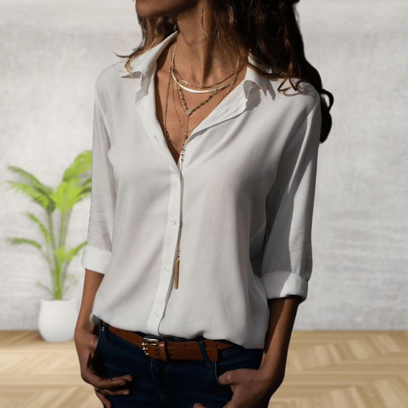 Chemise femme boutonnée