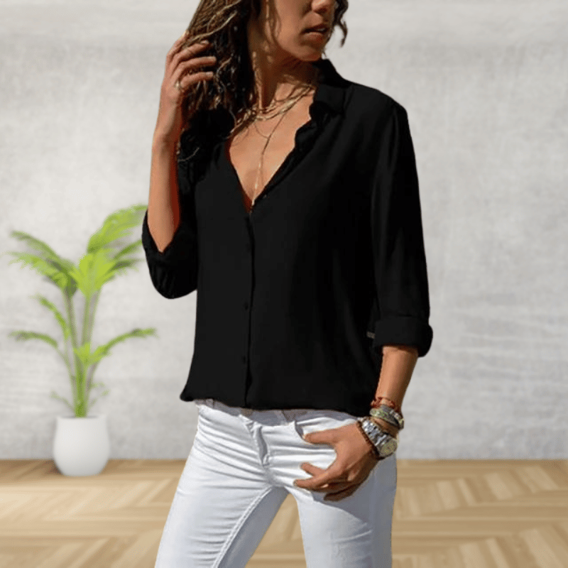 Chemise femme boutonnée