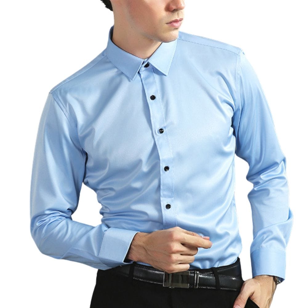 Chemise habillée à boutons pour homme