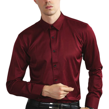 Chemise habillée à boutons pour homme
