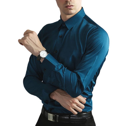 Chemise habillée à boutons pour homme