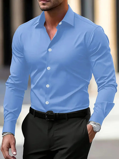 Chemise habillée coupe slim pour homme