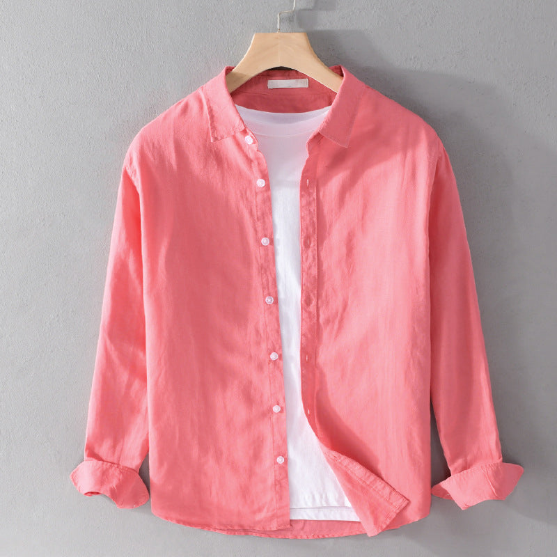 Chemise homme coupe décontractée