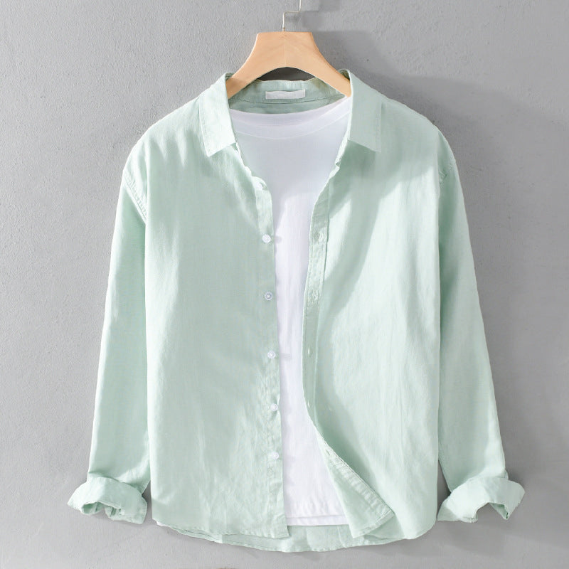 Chemise homme coupe décontractée