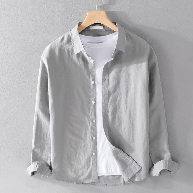 Chemise homme coupe décontractée