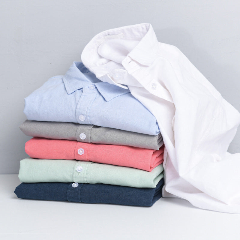 Chemise homme coupe décontractée