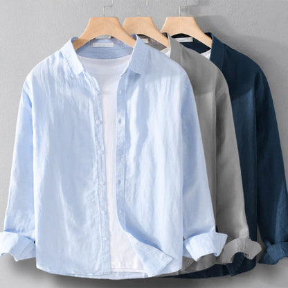 Chemise homme coupe décontractée
