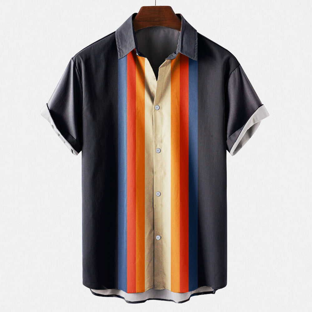 Chemise homme style rétro classique polyvalente