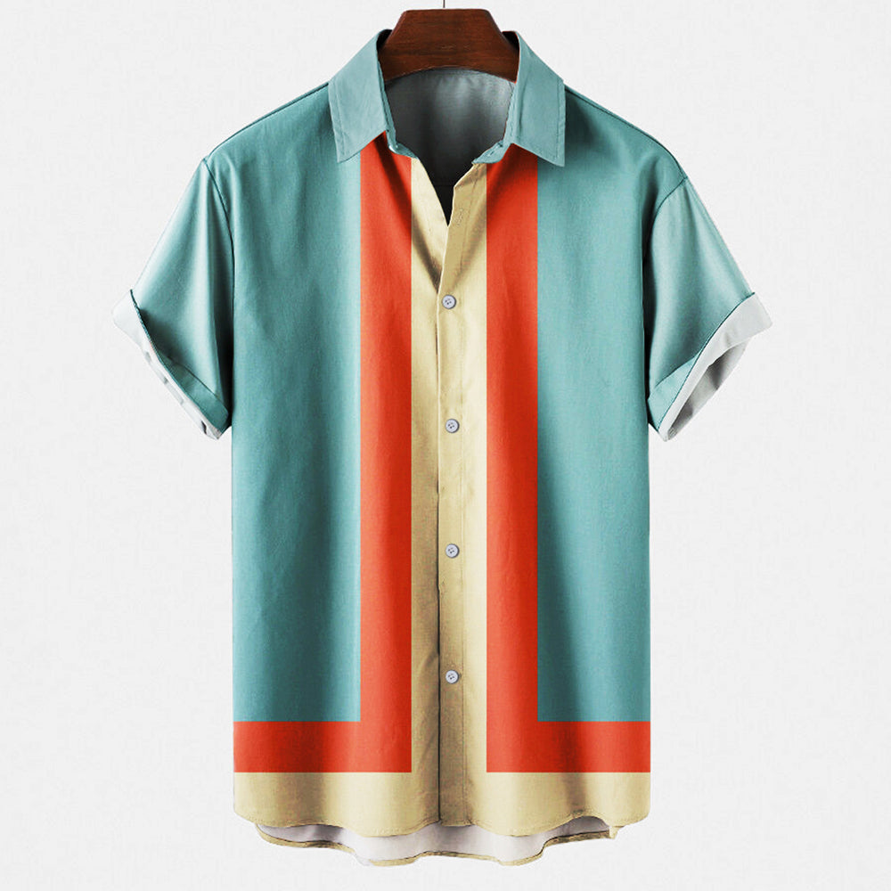 Chemise homme style rétro classique polyvalente