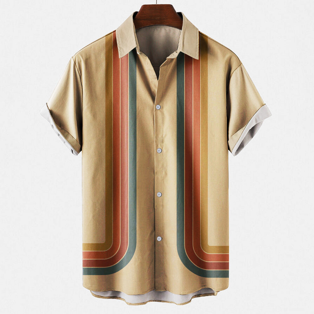 Chemise homme style rétro classique polyvalente