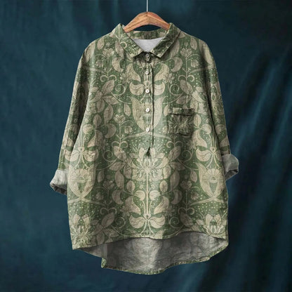 Chemise oversize boutonnée pour femme