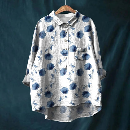 Chemise oversize boutonnée pour femme